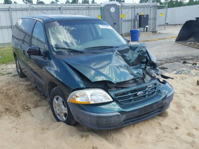 2FMZA50472BB78893 - 2002 FORD WINDSTAR L GREEN photo 1