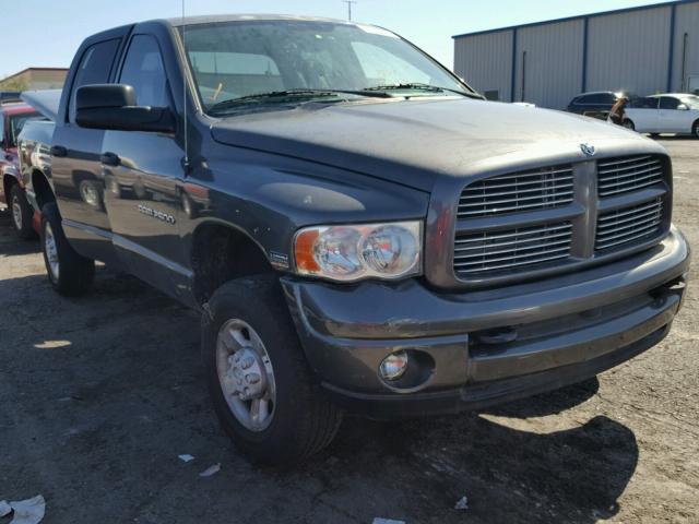 3D7KU28D73G724127 - 2003 DODGE RAM 2500 S GRAY photo 1
