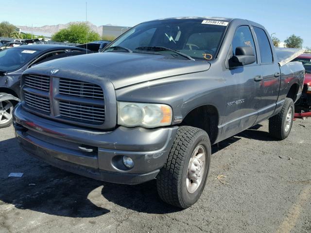 3D7KU28D73G724127 - 2003 DODGE RAM 2500 S GRAY photo 2