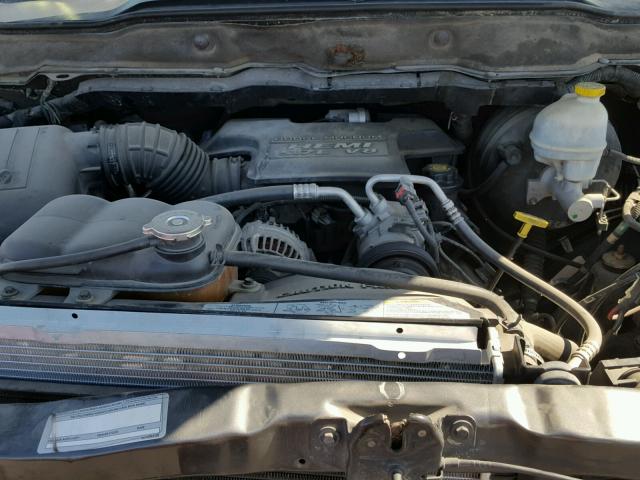 3D7KU28D73G724127 - 2003 DODGE RAM 2500 S GRAY photo 7