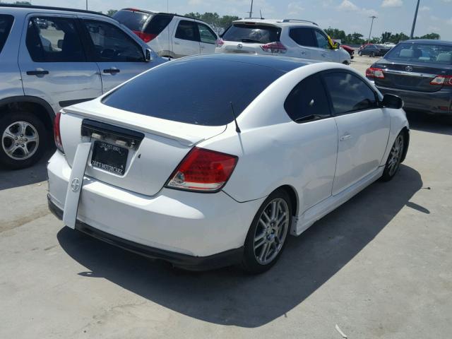 JTKDE177060068389 - 2006 TOYOTA SCION TC 白色 照片 4