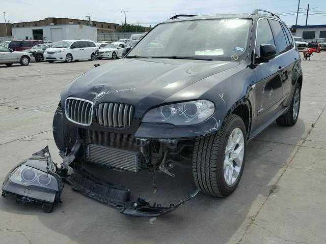 5UXZV4C59D0G52100 - 2013 BMW X5 XDRIVE3 GRAY photo 2