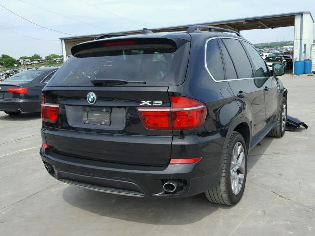 5UXZV4C59D0G52100 - 2013 BMW X5 XDRIVE3 GRAY photo 4