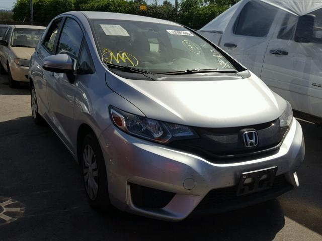 JHMGK5H51GS006571 - 2016 HONDA FIT LX SILVER photo 1