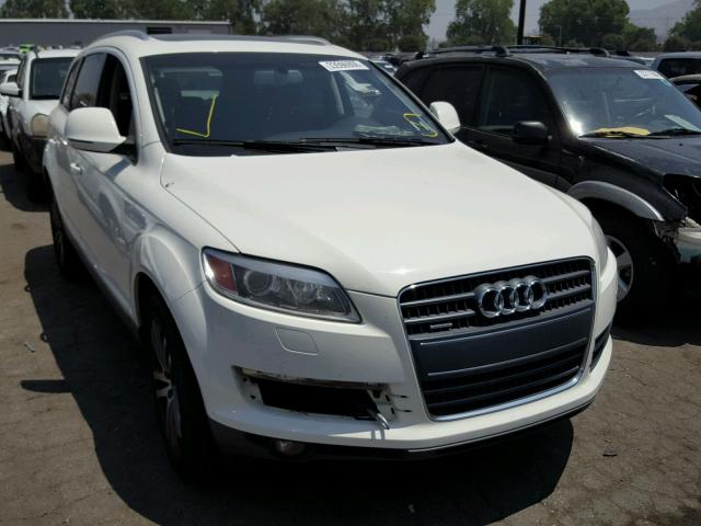 WA1BY94L47D023062 - 2007 AUDI Q7 3.6 QUA WHITE photo 1