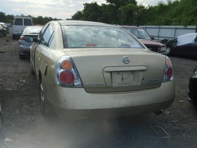 1N4BL11D83C182594 - 2003 NISSAN ALTIMA SE GOLD photo 3