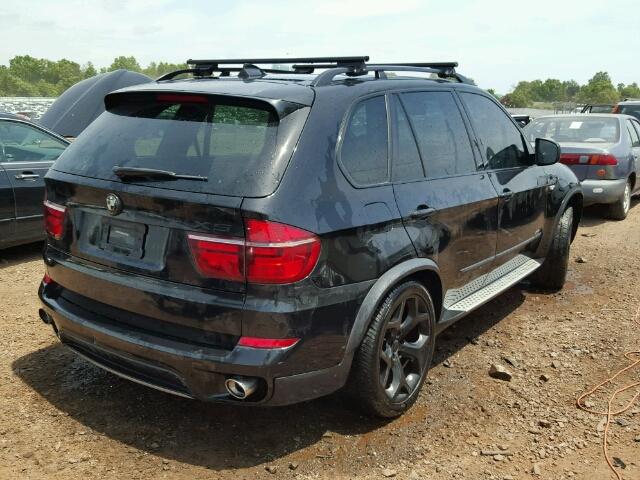 5UXZV4C51BL738610 - 2011 BMW X5 SILVER photo 4