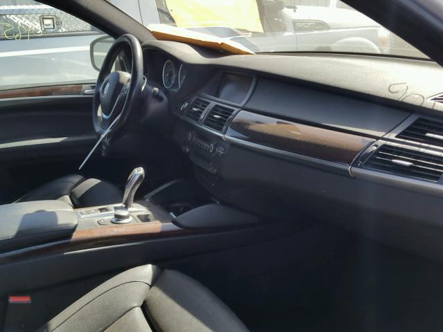 5UXFG83509LZ93098 - 2009 BMW X6 SILVER photo 5