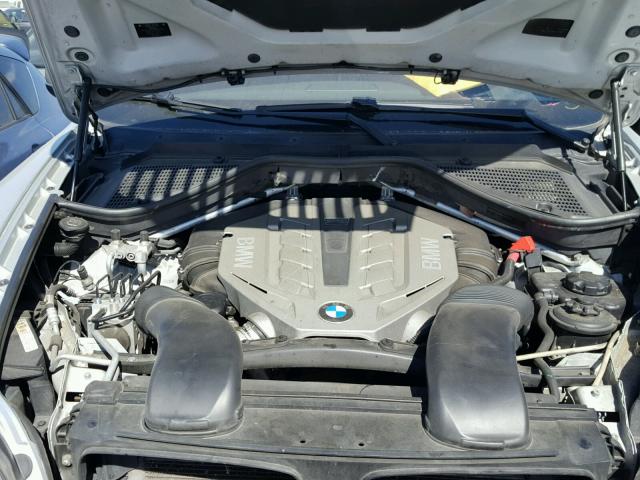 5UXFG83509LZ93098 - 2009 BMW X6 SILVER photo 7