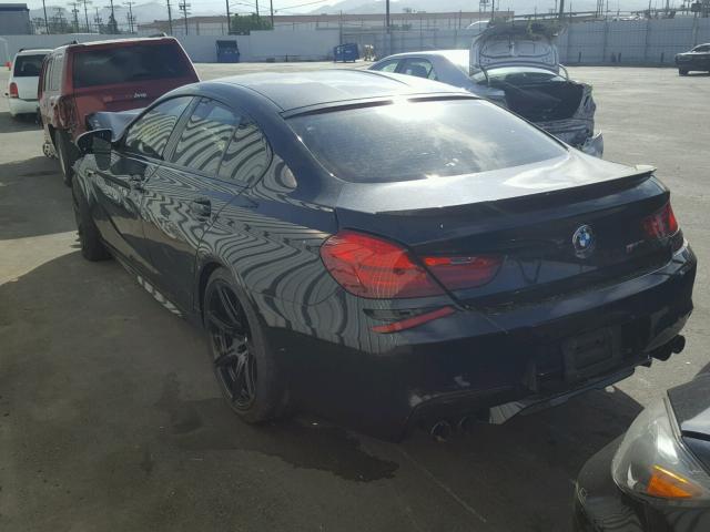 WBS6C9C59FD467893 - 2015 BMW M6 GRAN CO BLACK photo 3