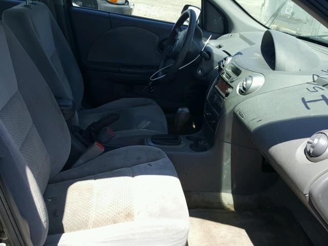 1G8AL55F17Z112666 - 2007 SATURN ION LEVEL RED photo 5