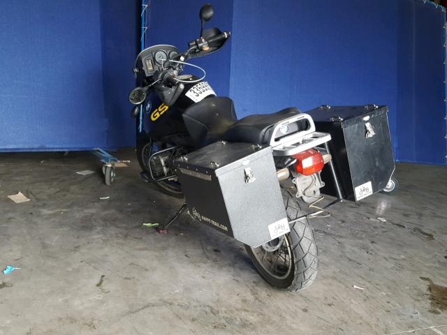 WB10495A7YZE50021 - 2000 BMW R1150 GS BLACK photo 3