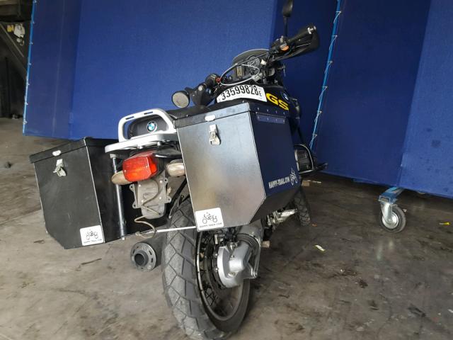 WB10495A7YZE50021 - 2000 BMW R1150 GS BLACK photo 4