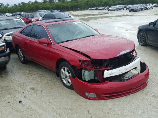 2T1CF22P9YC311218 - 2000 TOYOTA CAMRY SOLA RED photo 1
