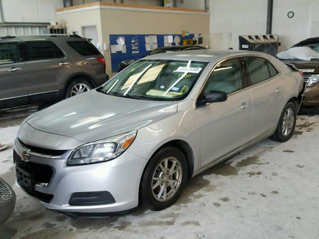 1G11A5SL0EF180910 - 2014 CHEVROLET MALIBU LS SILVER photo 2