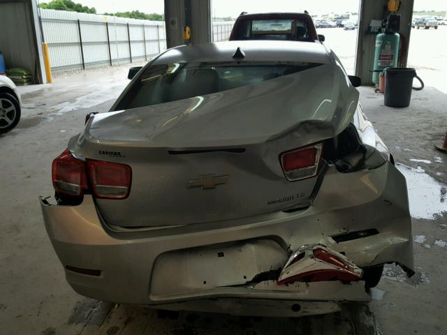 1G11A5SL0EF180910 - 2014 CHEVROLET MALIBU LS SILVER photo 9