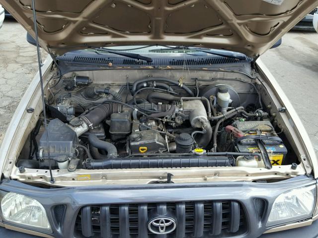 5TENL42N94Z430659 - 2004 TOYOTA TACOMA GOLD photo 7