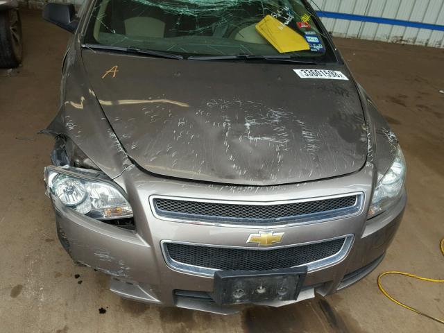 1G1ZB5EB4AF142044 - 2010 CHEVROLET MALIBU LS 棕色 照片 7