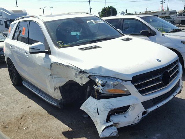 4JGDA5JB7DA255087 - 2013 MERCEDES-BENZ ML 350 WHITE photo 1