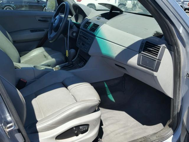 WBXPA73404WC35204 - 2004 BMW X3 2.5I SILVER photo 5