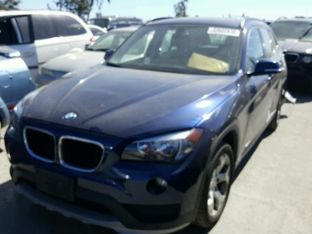 WBAVM1C53FV318677 - 2015 BMW X1 SDRIVE2 BLUE photo 2