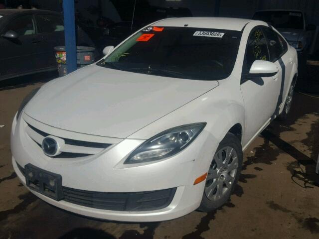 1YVHZ8BH1B5M20490 - 2011 MAZDA MAZDA6I WHITE photo 2