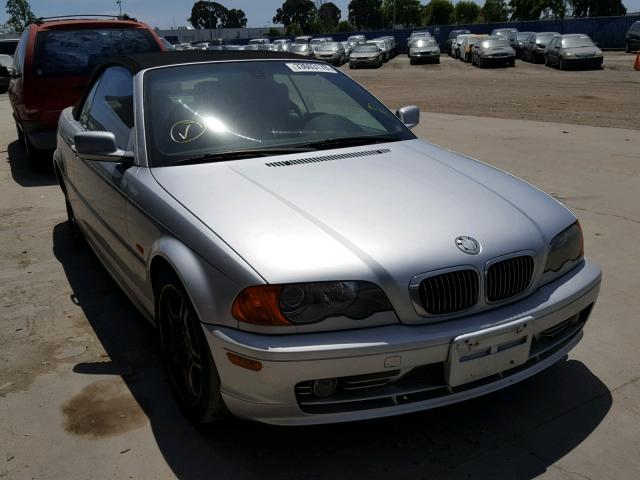 WBABS53411JU88110 - 2001 BMW 330 CI GRAY photo 1