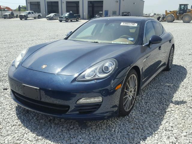 WP0AD2A70DL045136 - 2013 PORSCHE PANAMERA S BLUE photo 2