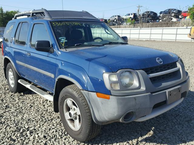 5N1ED28Y54C644304 - 2004 NISSAN XTERRA XE BLUE photo 1