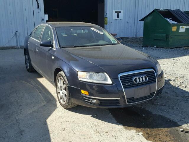 WAUDG74F25N098606 - 2005 AUDI A6 3.2 QUA BLUE photo 1