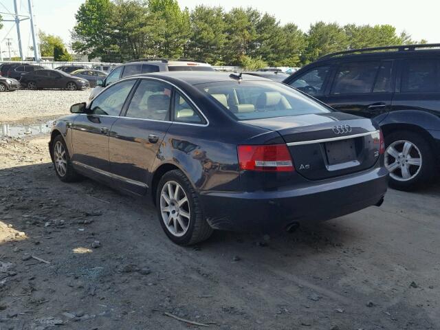 WAUDG74F25N098606 - 2005 AUDI A6 3.2 QUA BLUE photo 3