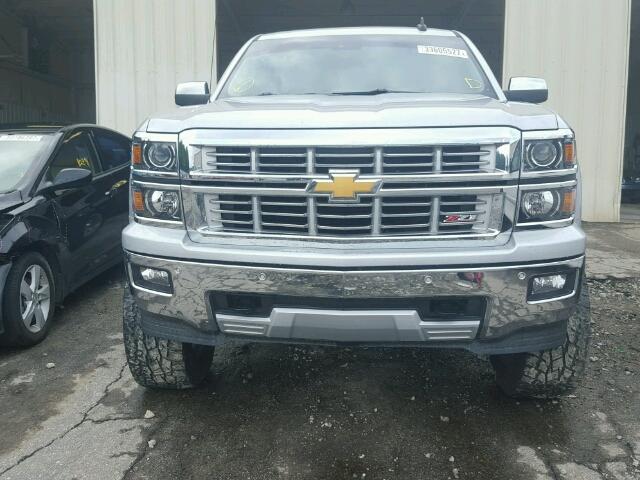 3GCUKSEC2FG208458 - 2015 CHEVROLET SILVERADO SILVER photo 10