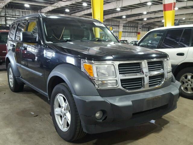 1D8GT28K67W714117 - 2007 DODGE NITRO SXT BLACK photo 1