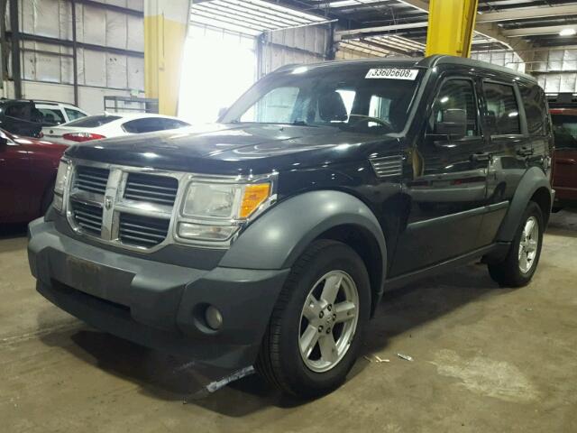 1D8GT28K67W714117 - 2007 DODGE NITRO SXT BLACK photo 2