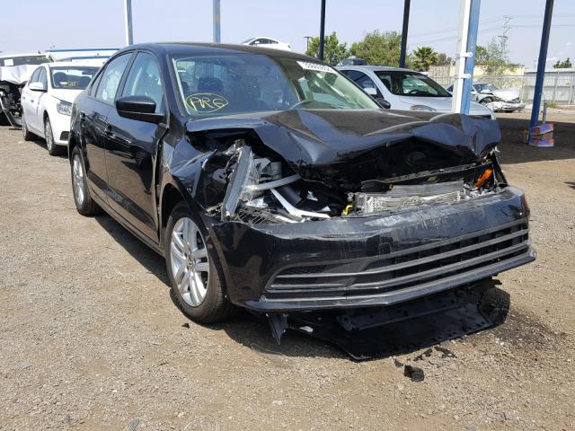 3VW2K7AJ5FM353839 - 2015 VOLKSWAGEN JETTA BASE 黑色 照片 1