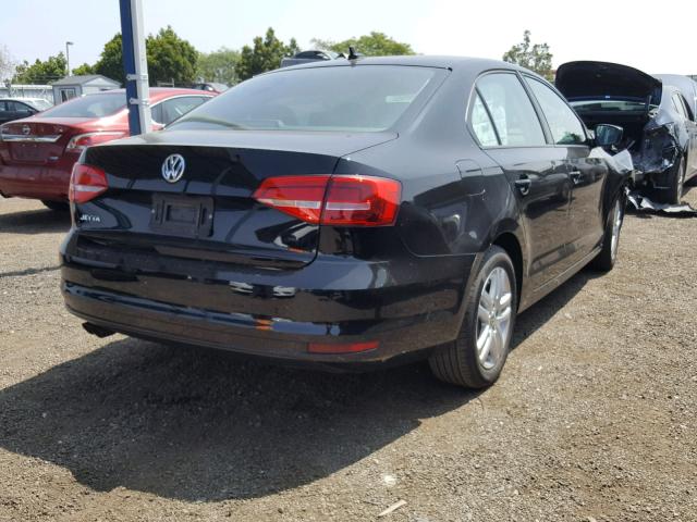 3VW2K7AJ5FM353839 - 2015 VOLKSWAGEN JETTA BASE 黑色 照片 4