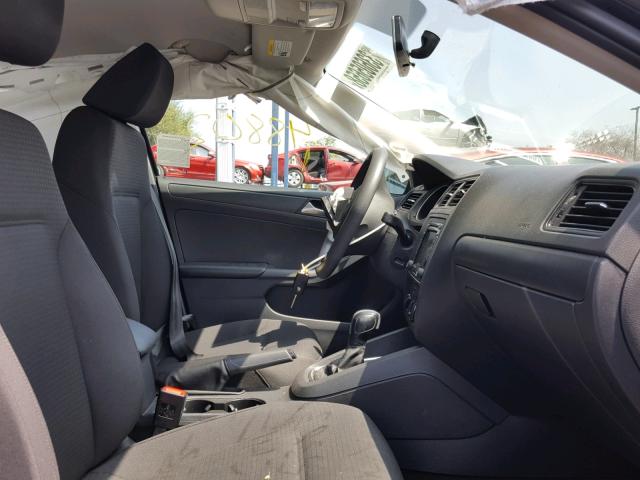 3VW2K7AJ5FM353839 - 2015 VOLKSWAGEN JETTA BASE 黑色 照片 5