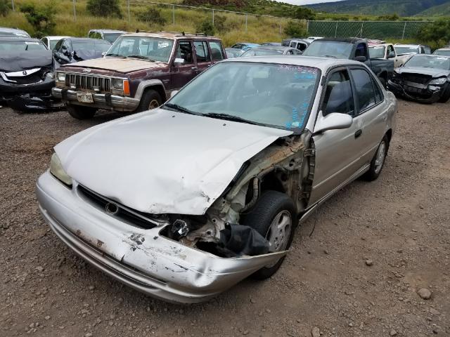 1NXBR12E9WZ044976 - 1998 TOYOTA COROLLA VE TAN photo 2