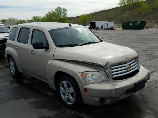 3GNCA13B09S626853 - 2009 CHEVROLET HHR LS BEIGE photo 1