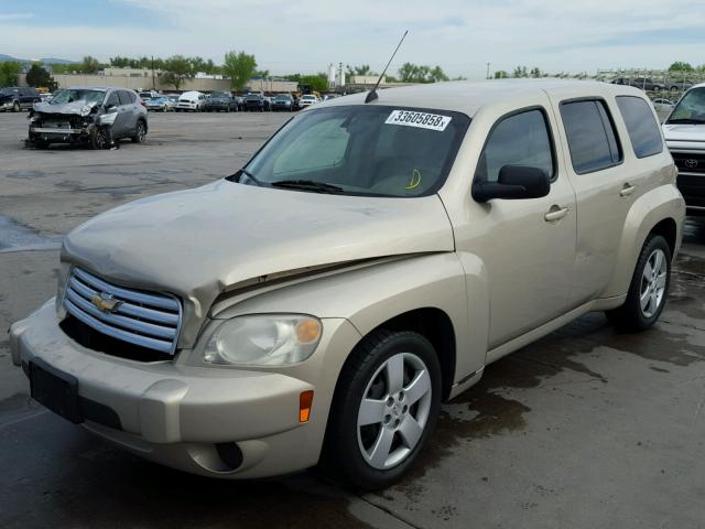 3GNCA13B09S626853 - 2009 CHEVROLET HHR LS BEIGE photo 2