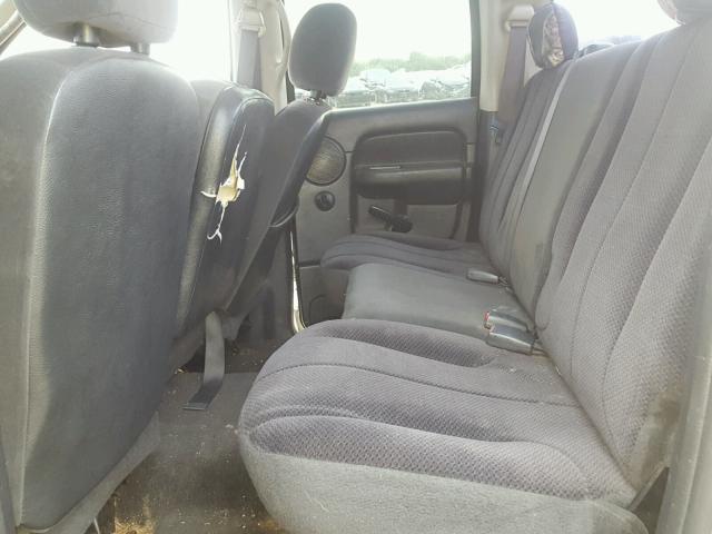 3D7KU28C64G123350 - 2004 DODGE RAM 2500 S SILVER photo 6