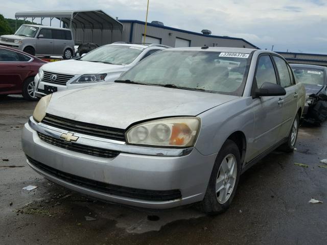 1G1ZT54825F241986 - 2005 CHEVROLET MALIBU LS SILVER photo 2