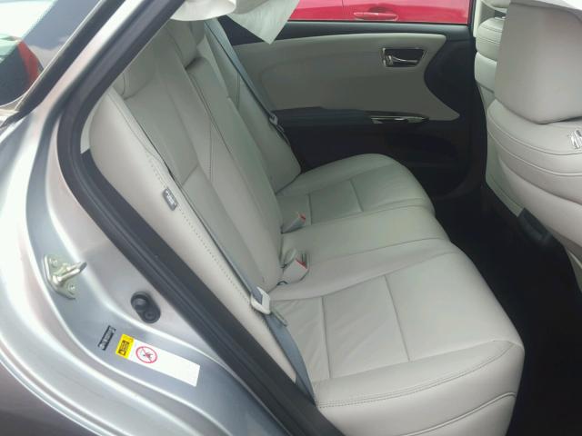 4T1BK1EB2FU141927 - 2015 TOYOTA AVALON XLE SILVER photo 6
