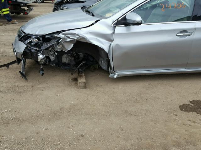 4T1BK1EB2FU141927 - 2015 TOYOTA AVALON XLE SILVER photo 9