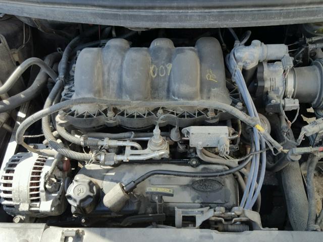 2FMZA5341YBD00104 - 2000 FORD WINDSTAR S BLUE photo 7