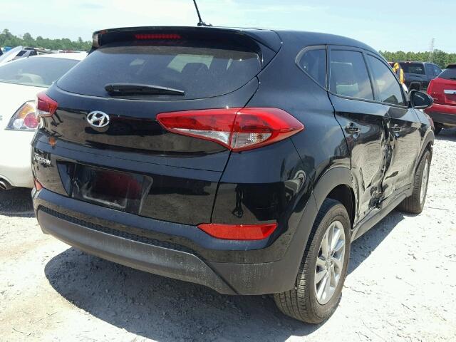 KM8J23A40HU538957 - 2017 HYUNDAI TUCSON SE BLACK photo 4