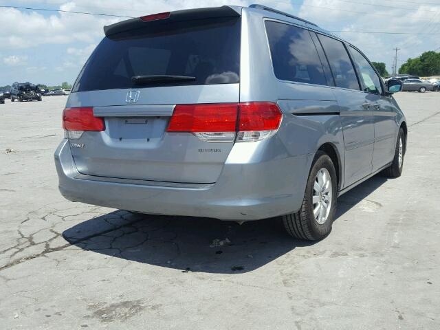 5FNRL3H74AB045981 - 2010 HONDA ODYSSEY EX GRAY photo 4