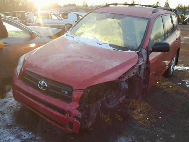 JTMBK33VX86045080 - 2008 TOYOTA RAV4 RED photo 2