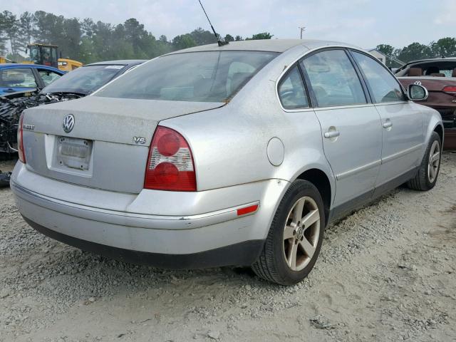 WVWRH63B24P196262 - 2004 VOLKSWAGEN PASSAT GLX 银色 照片 4