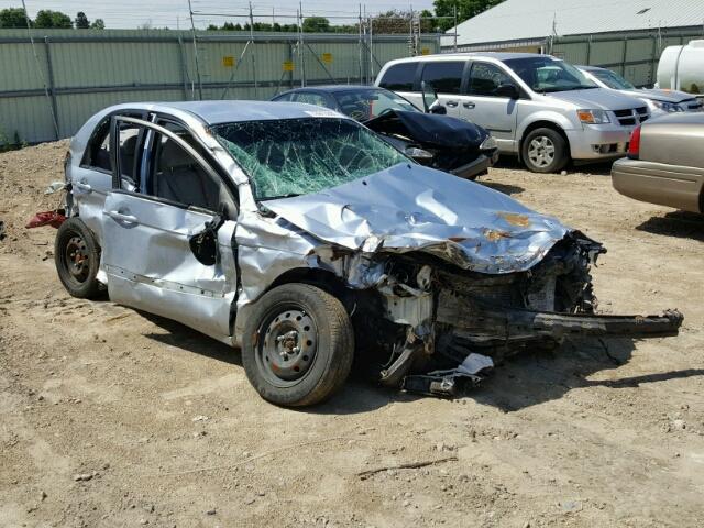 KNAFE121785521414 - 2008 KIA SPECTRA EX SILVER photo 1